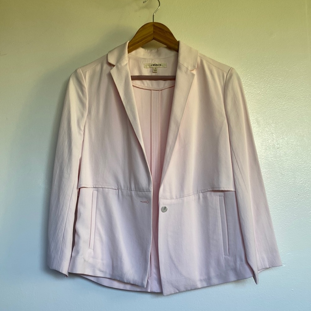 J Brand Pink Blazer